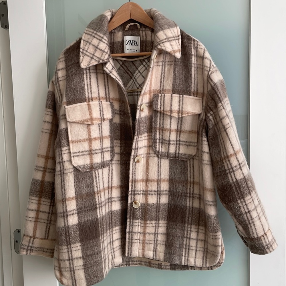 Zara Cream Shacket